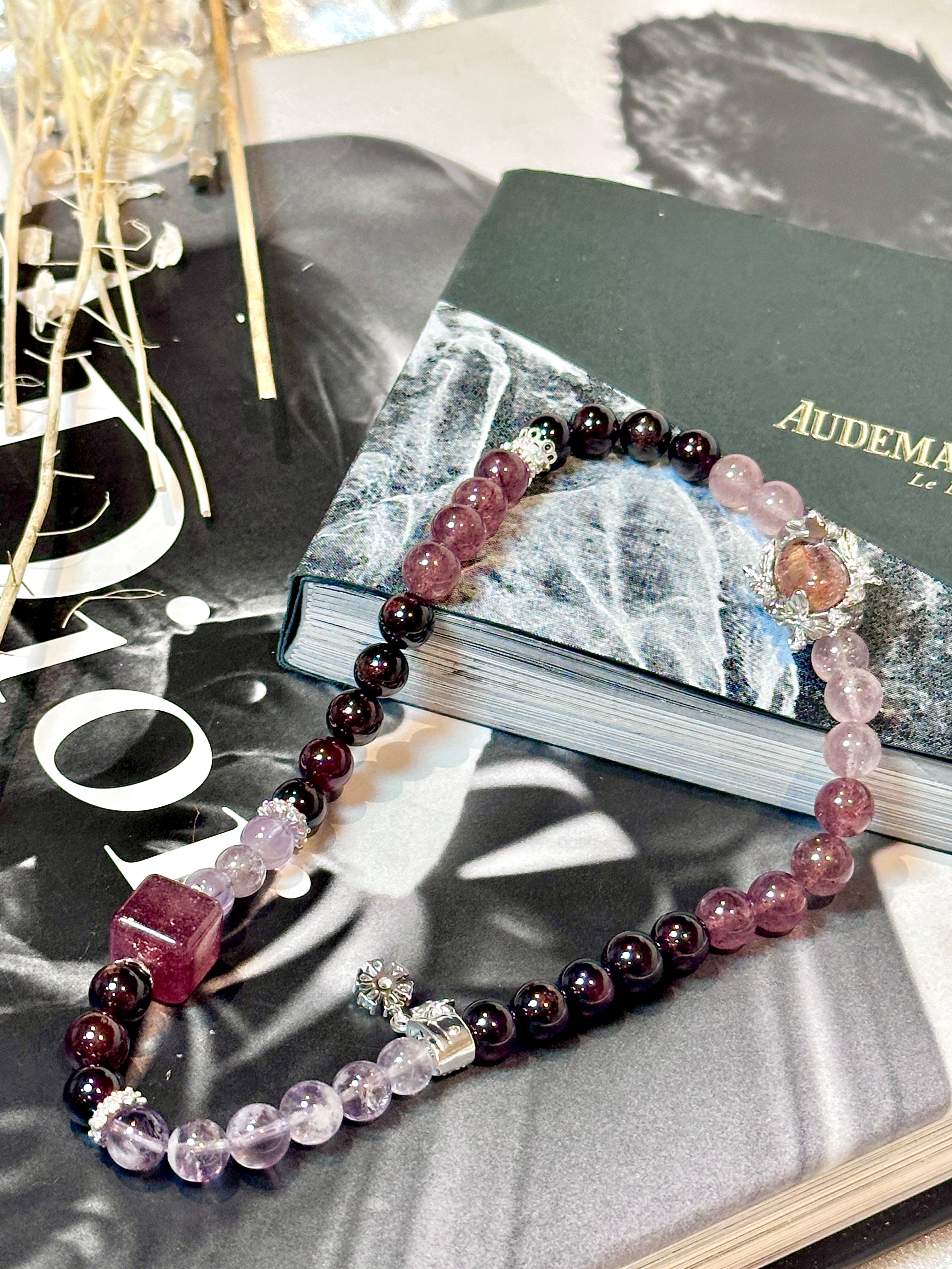 Ode to the Vine-Designer Crystal Bracelet