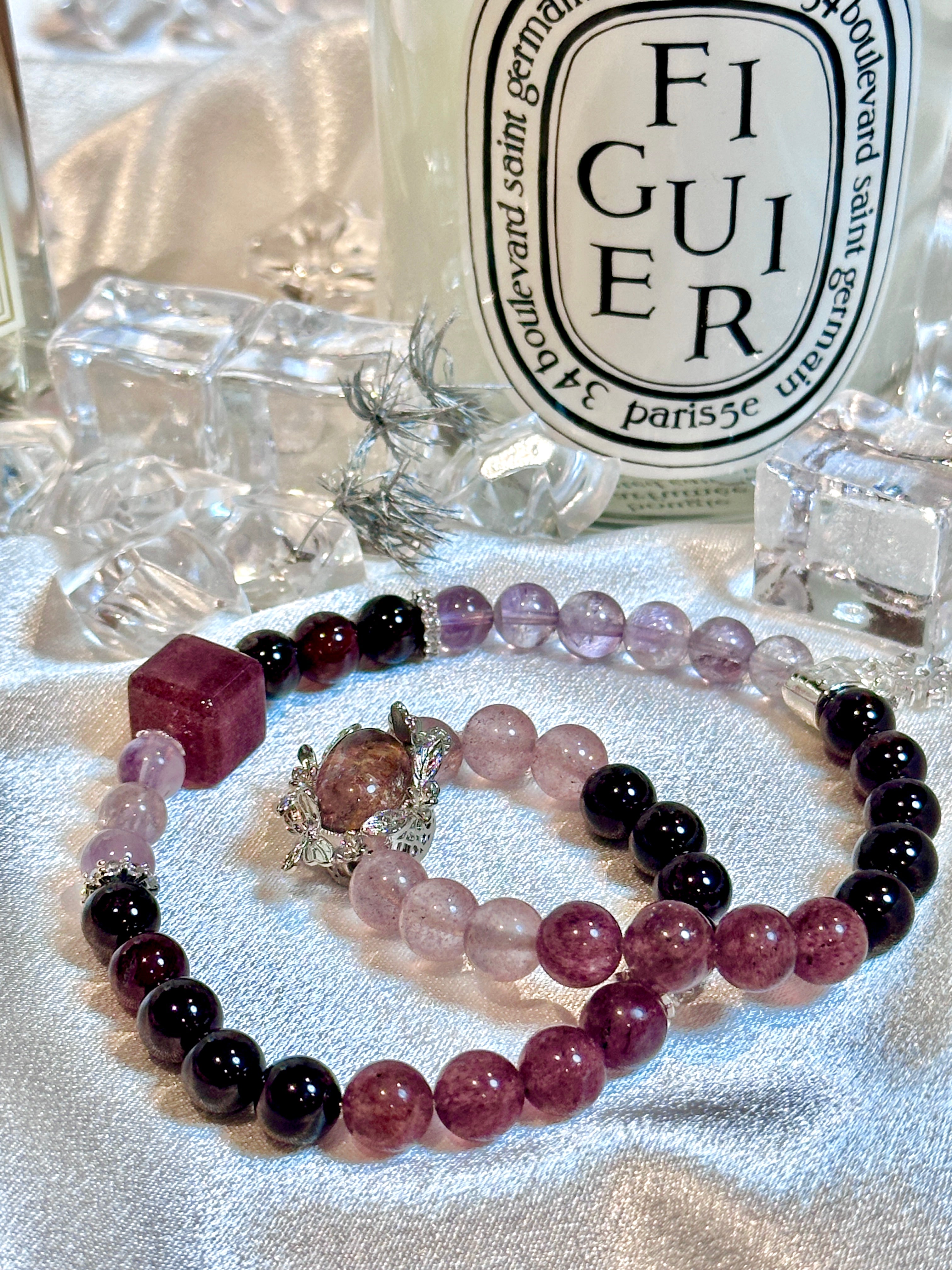 Ode to the Vine-Designer Crystal Bracelet