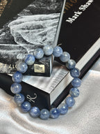Monet’s Water Lilies-Blue Kyanite Bracelet