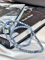 Monet’s Water Lilies-Blue Kyanite Bracelet