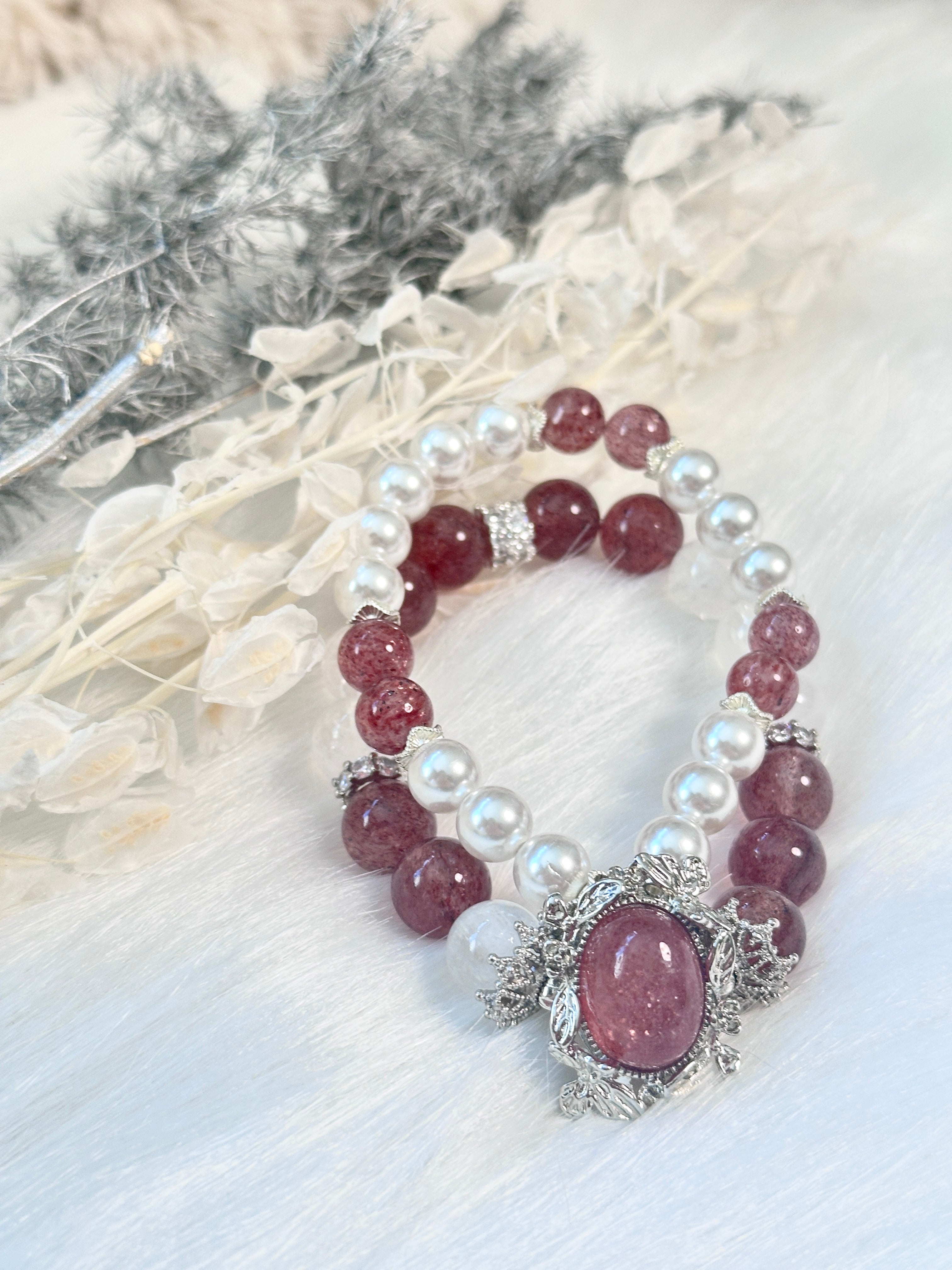 The Maiden with Pearl Bracelet - Designer bracelet