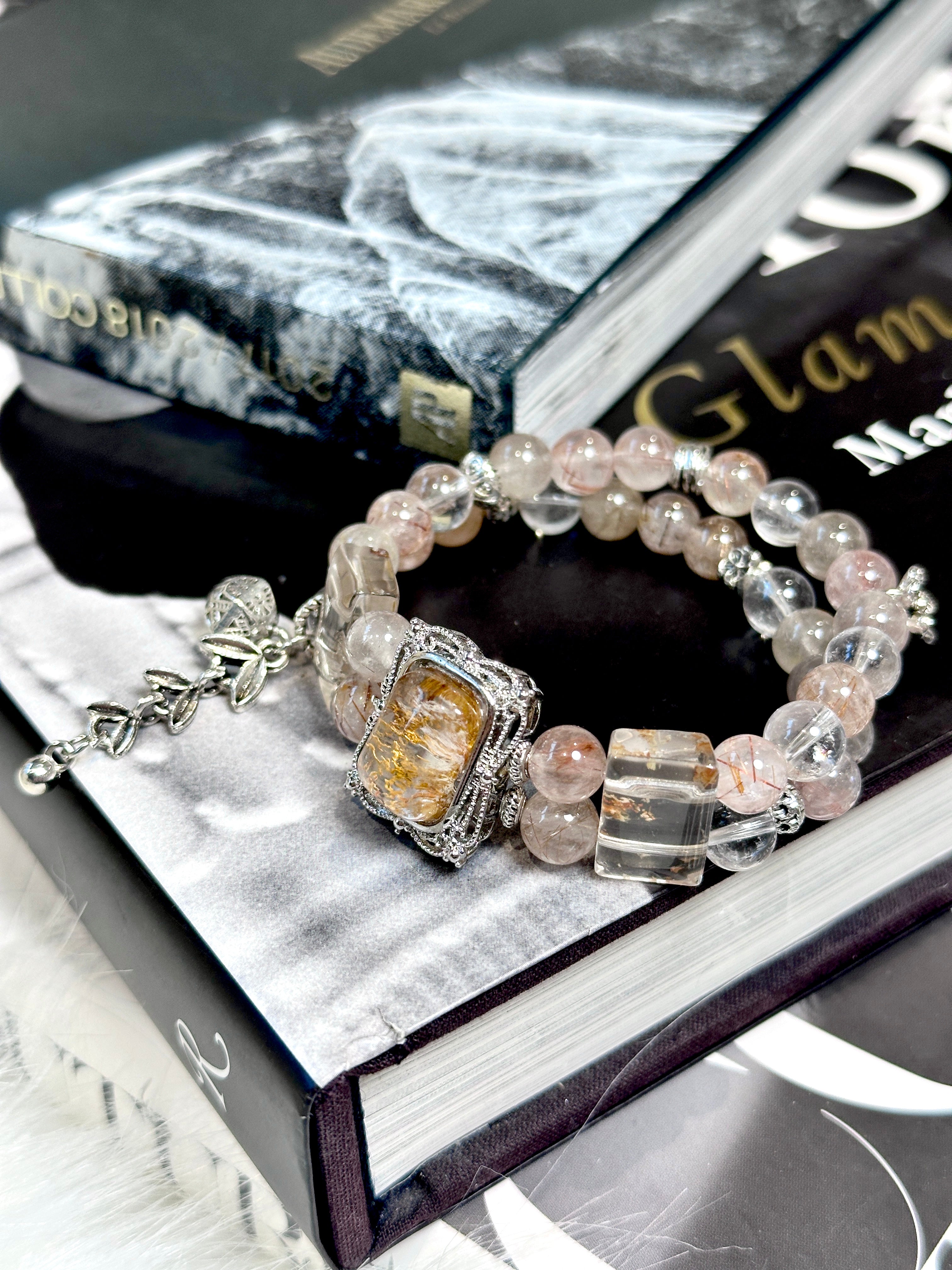 Amber Crown - Designer bracelet