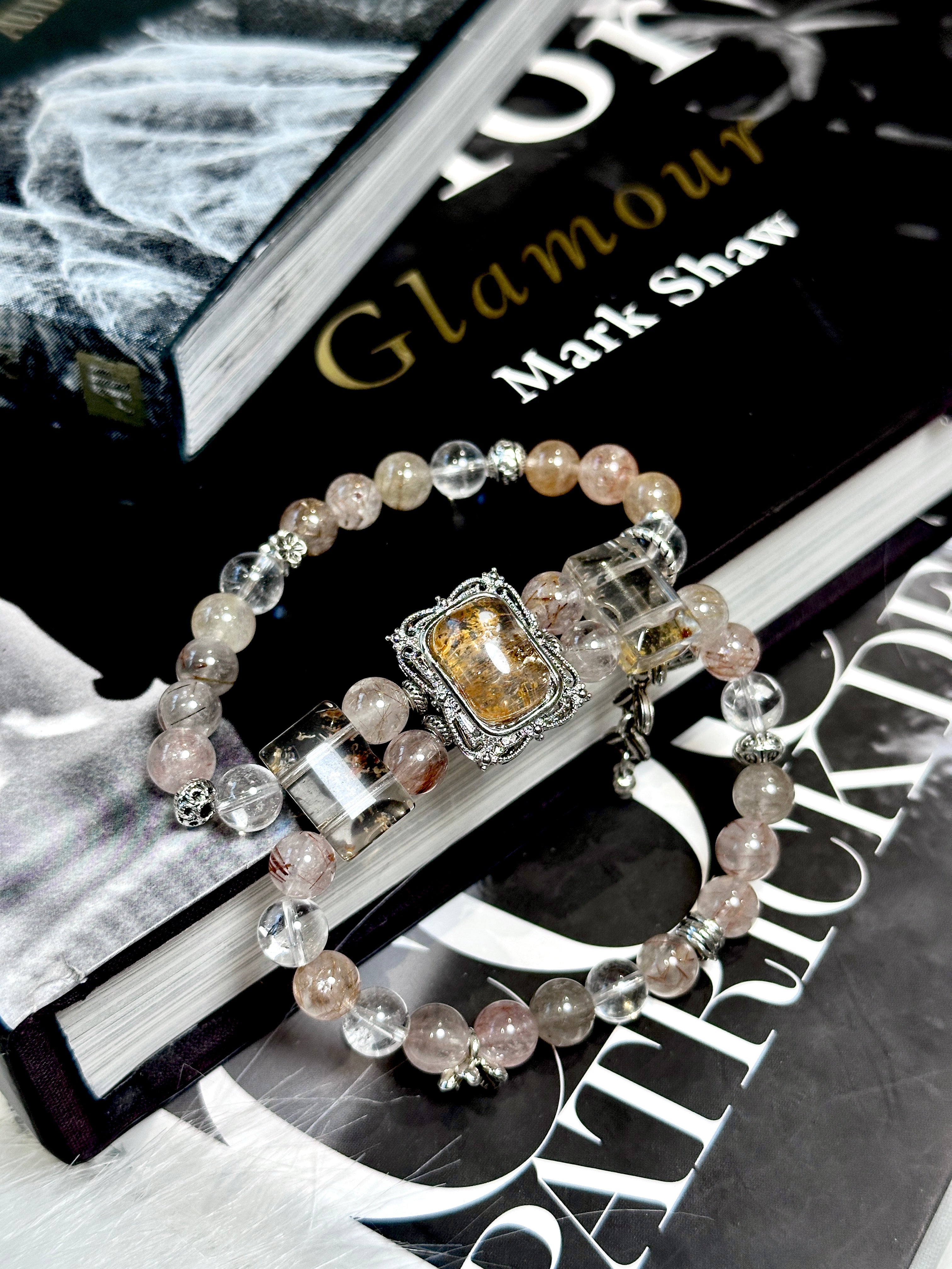 Amber Crown - Designer bracelet