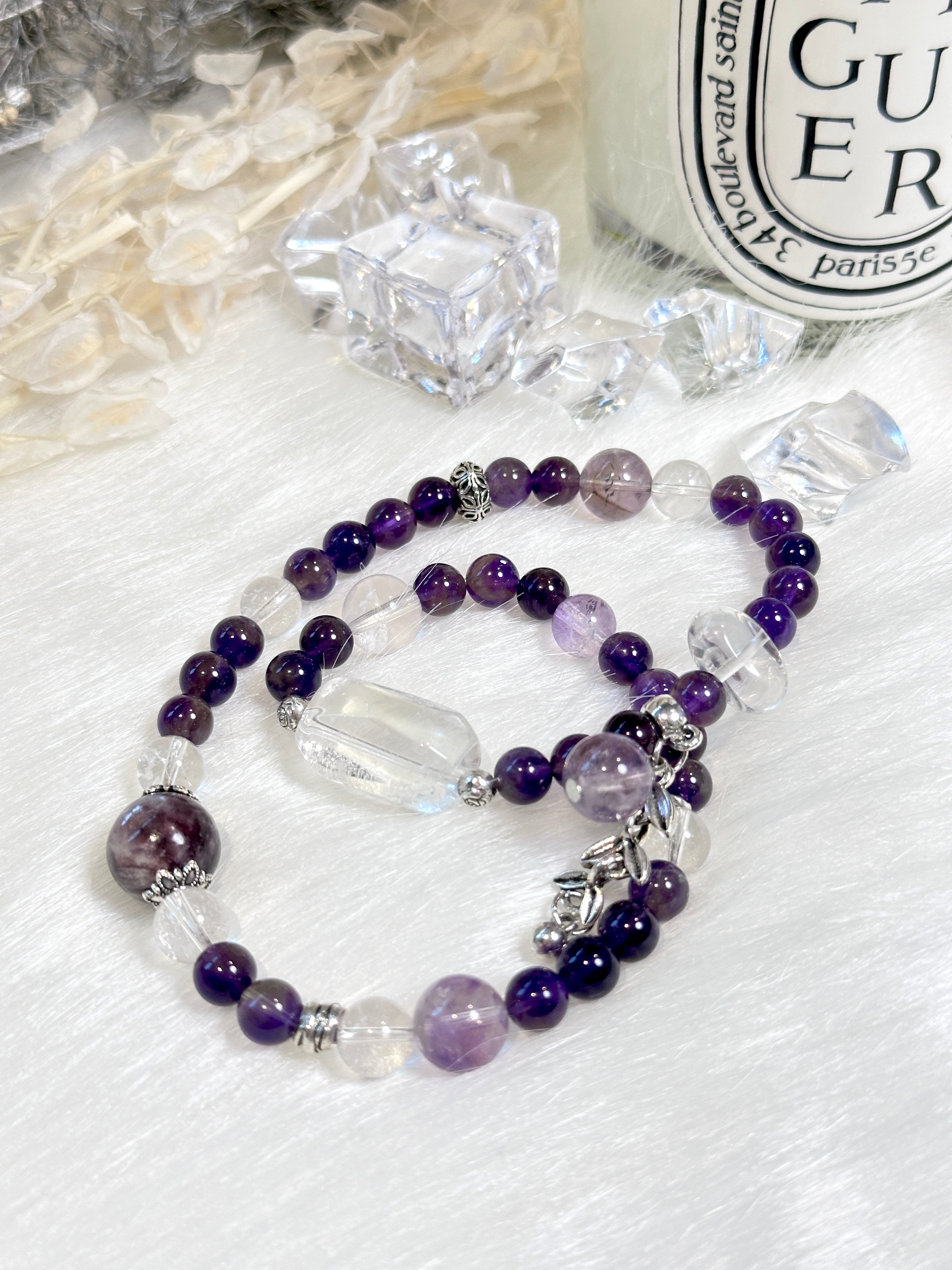 Lavender Forest - Designer bracelet